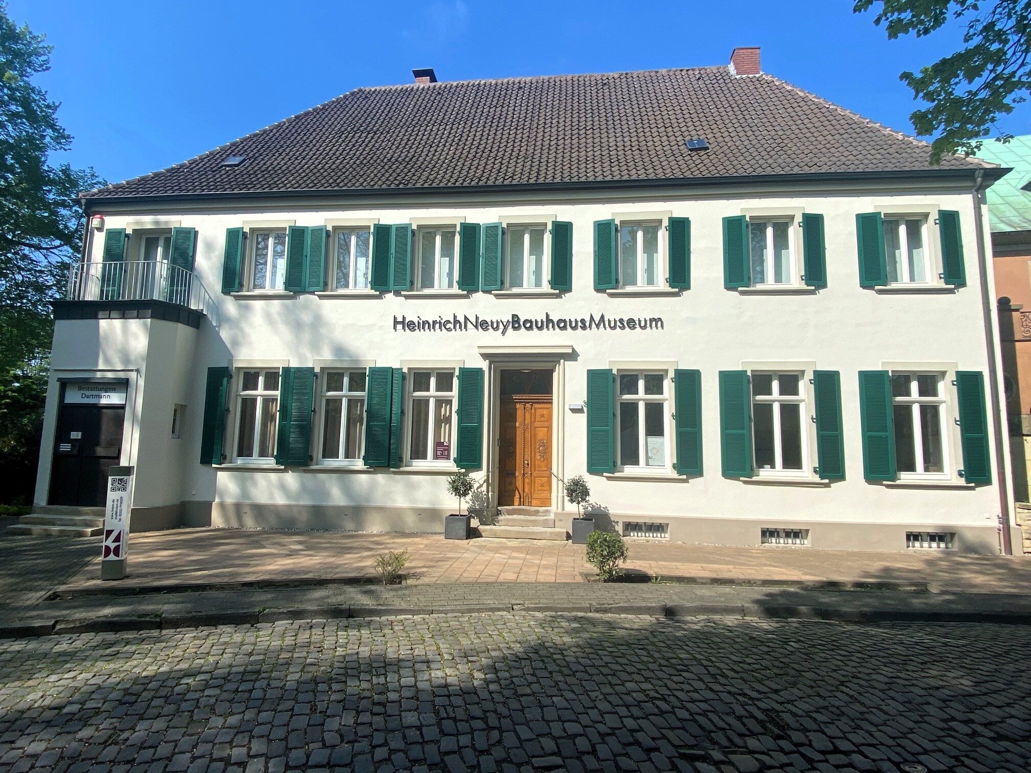 Gebäude des HeinrichNeuyBauhausMuseum