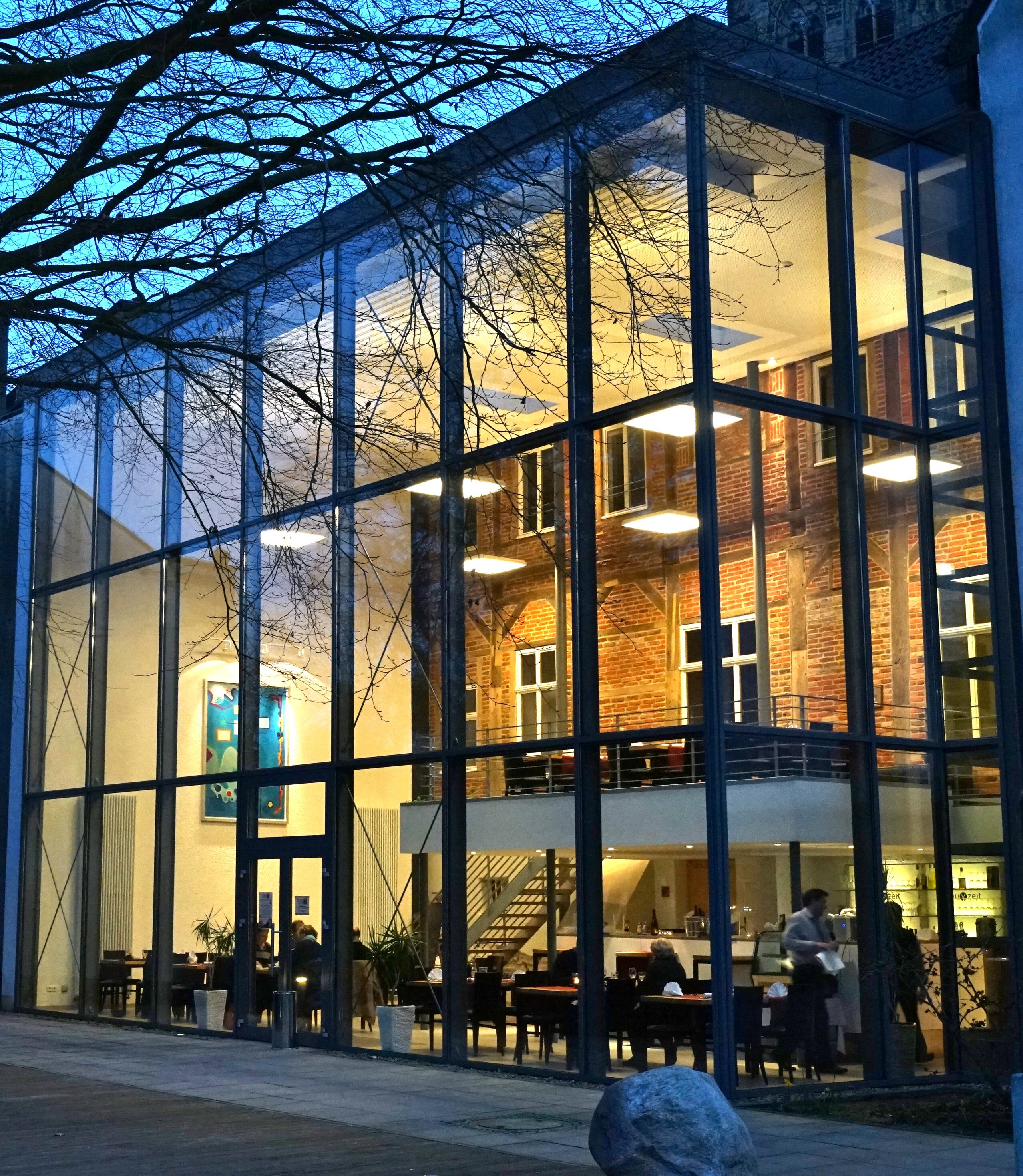 Wintergarten des HeinrichNeuyBauhausMuseum